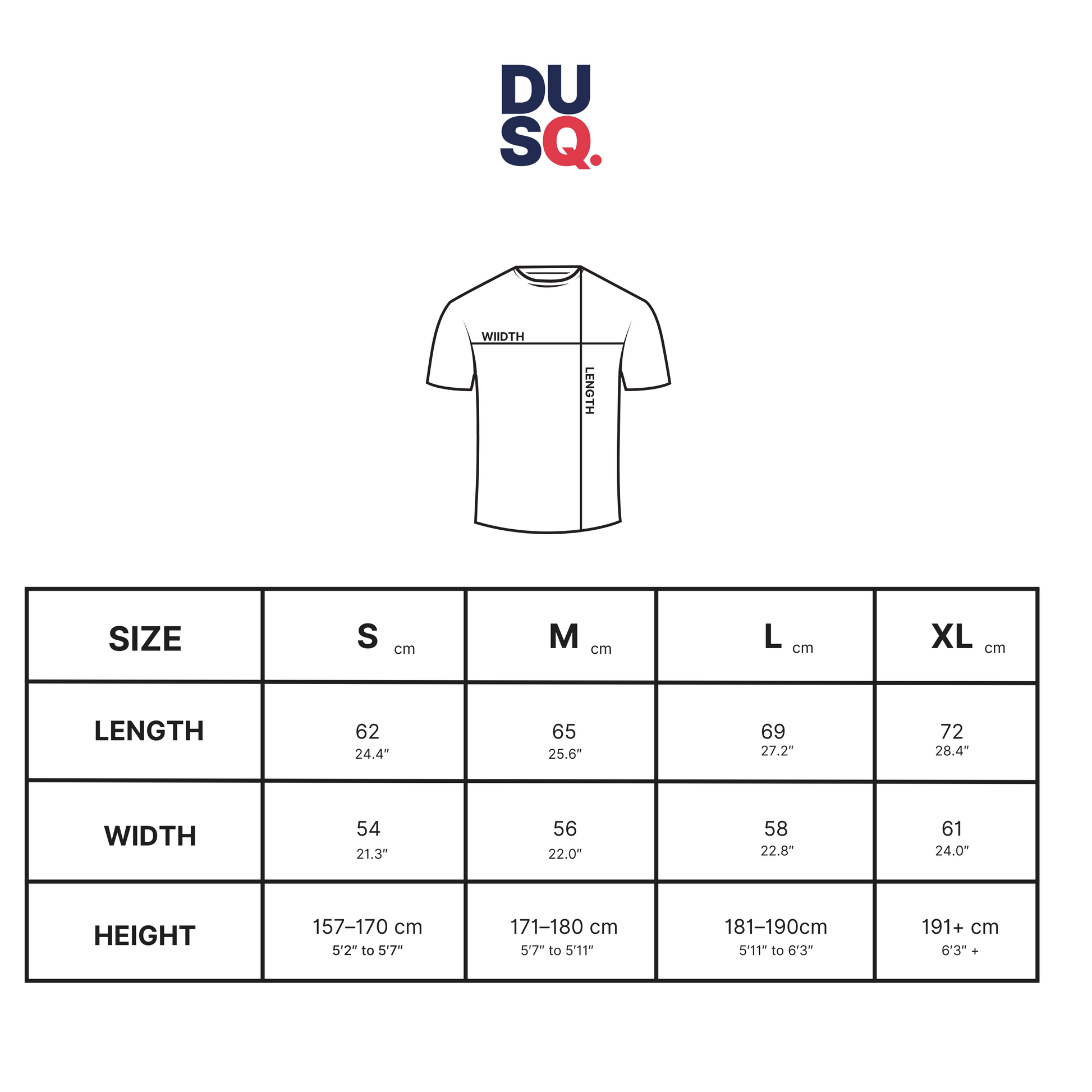 DUSQ Basic Red Oversized Cotton Embroider T-Shirts